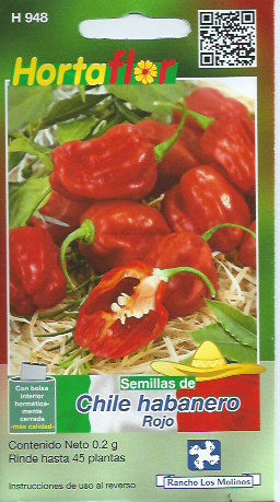 Semillas Habanero Rojo