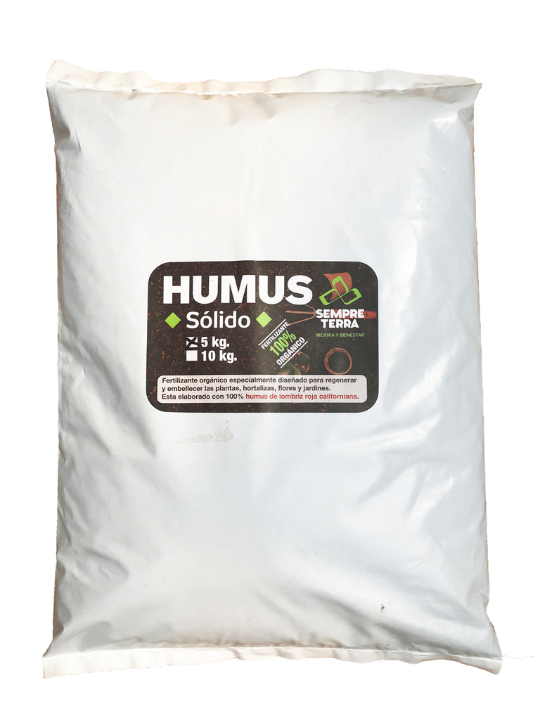 Humus de Lombriz Sólido