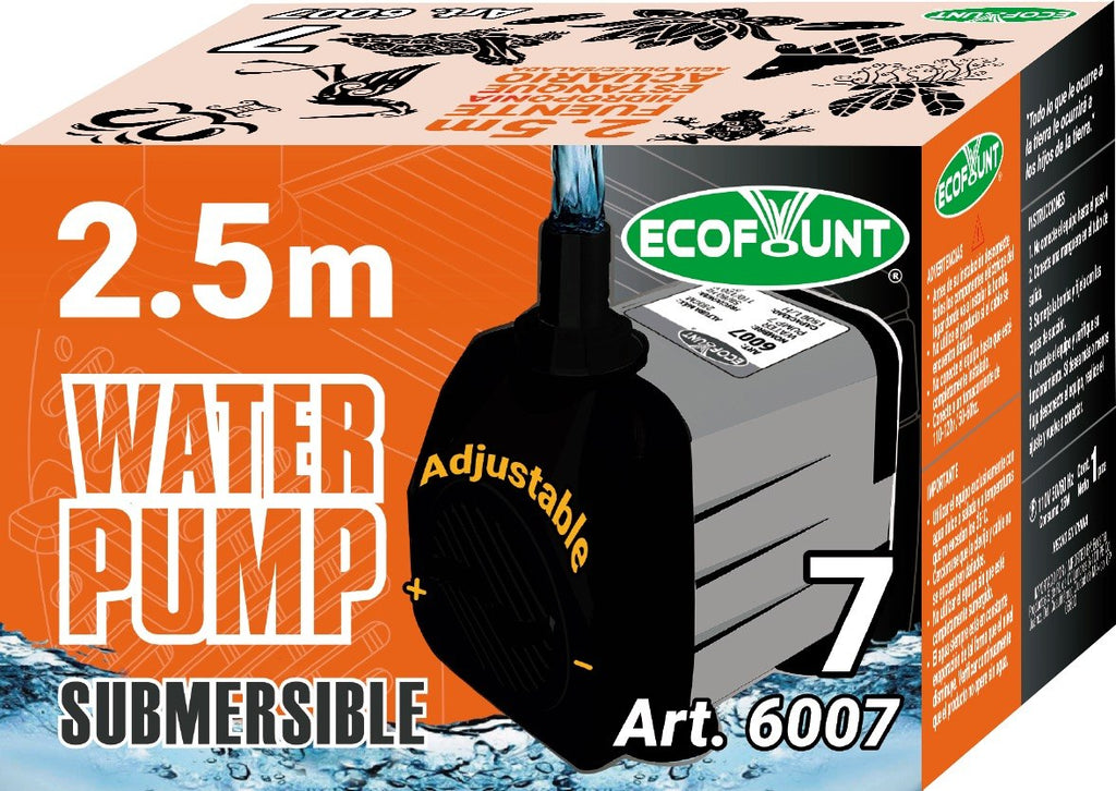Bomba De Agua Sumergible 1500 L/H 2.50M