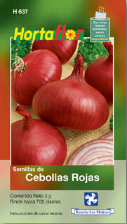 Semillas Cebollas Rojas