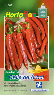Semillas chile de árbol