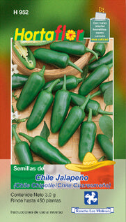 Semillas chile jalapeño