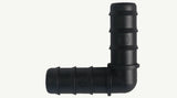 Codo para Manguera o Poliducto de 16 mm (paquete con 5 piezas)