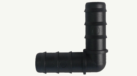 Codo para Manguera o Poliducto de 16 mm (paquete con 5 piezas)
