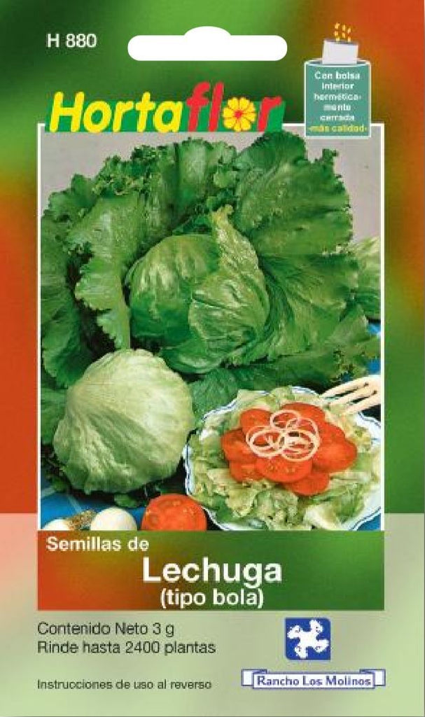 Semillas de Lechuga (tipo bola)