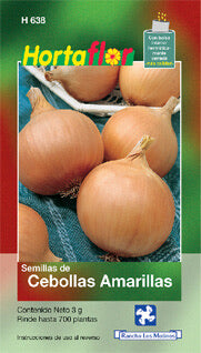 Semillas Cebolla Amarilla